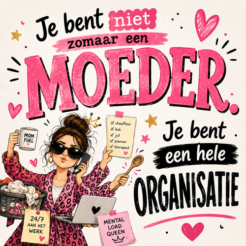 Geschenkkaart - Mama met humor!
