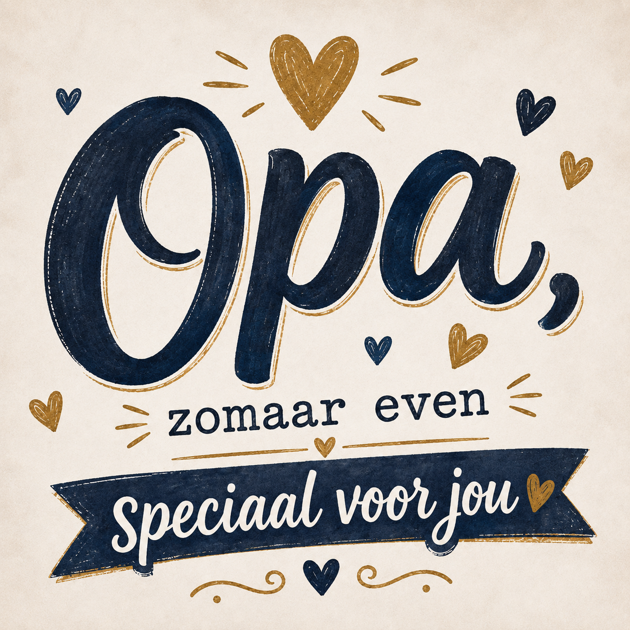 Geschenkkaart - Opa (Zomaar Even)