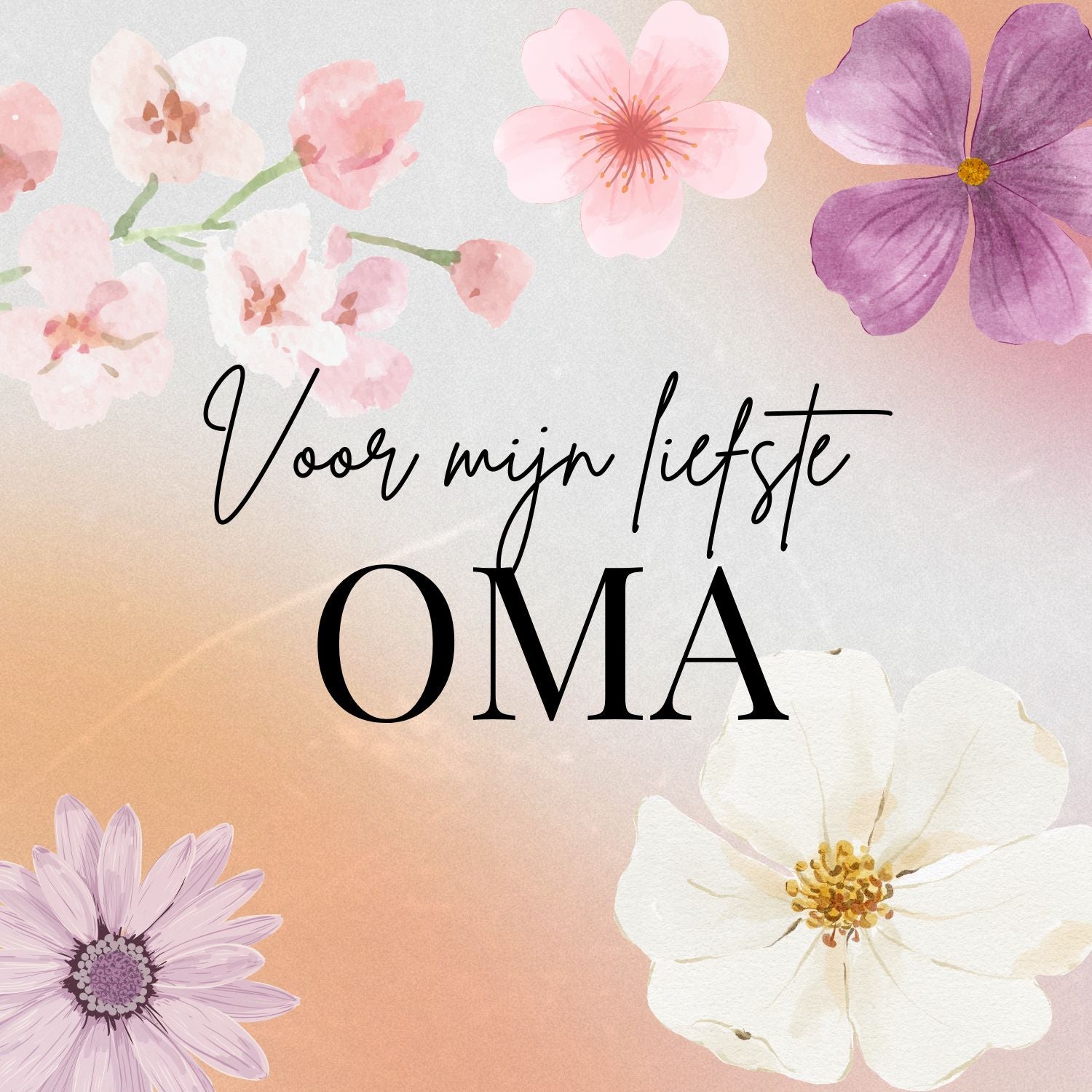 Geschenkkaart - Liefste Oma