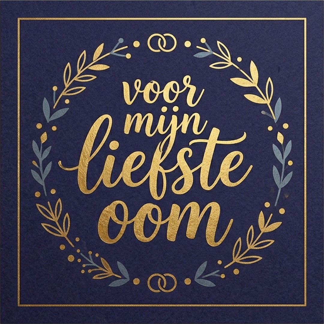Geschenkkaart - Liefste Oom