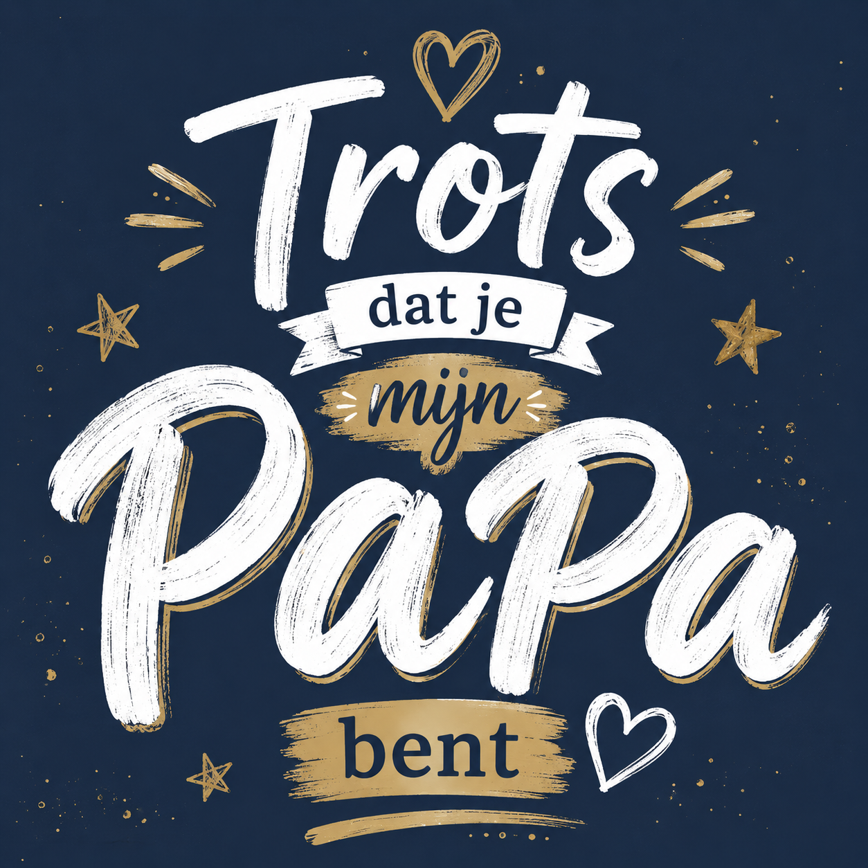 Geschenkkaart - Trots dat je mijn Papa bent