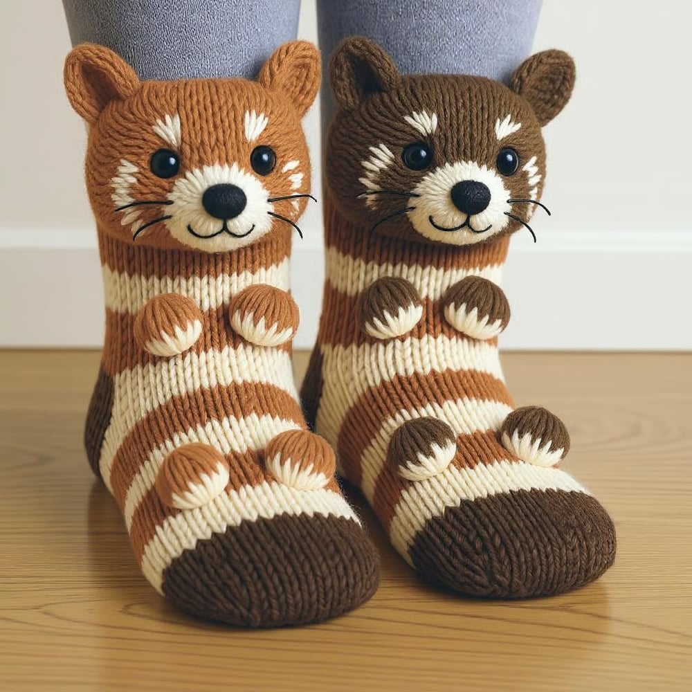 Realistische Dierensokken 🧦Eén paar