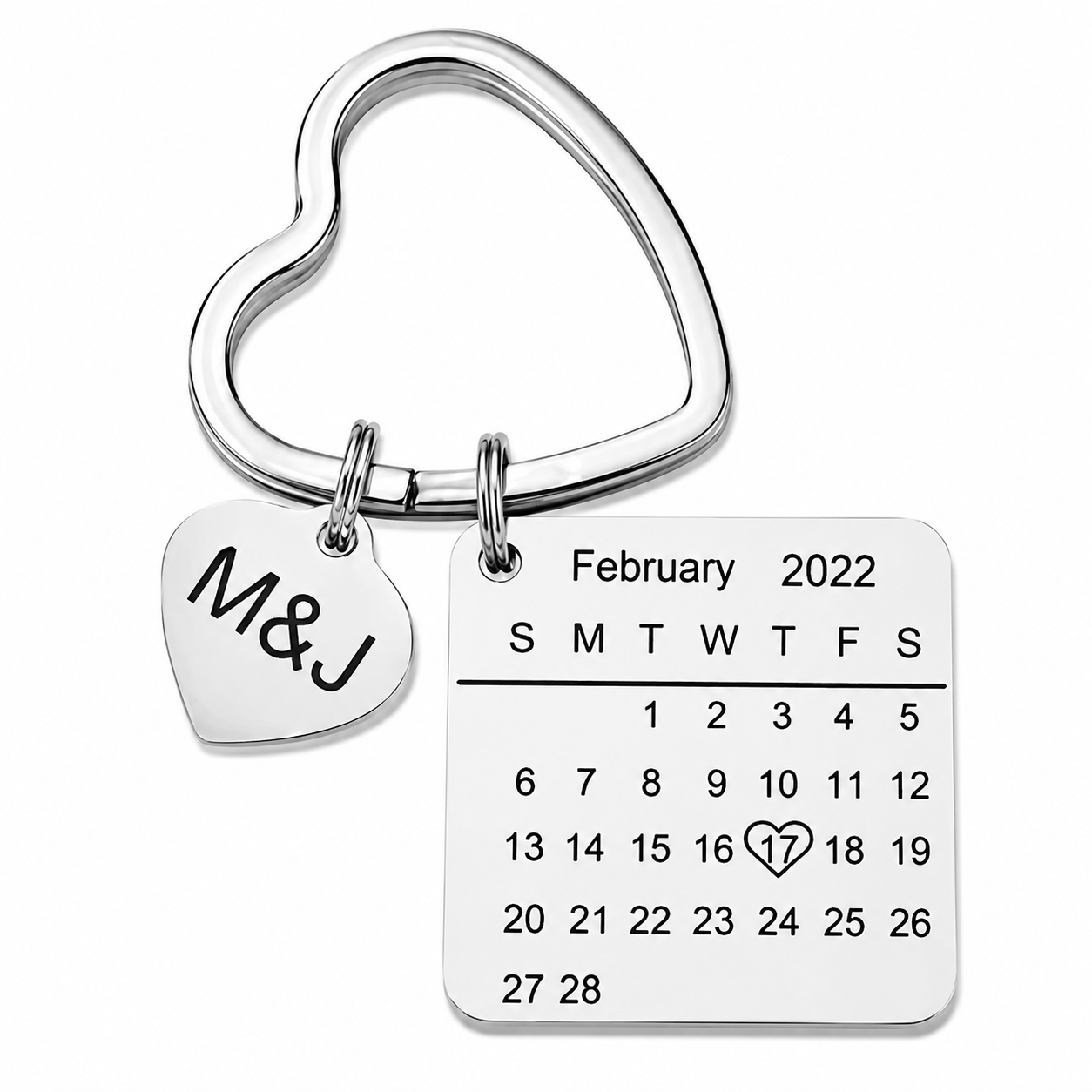 Gepersonaliseerde hartkalender
