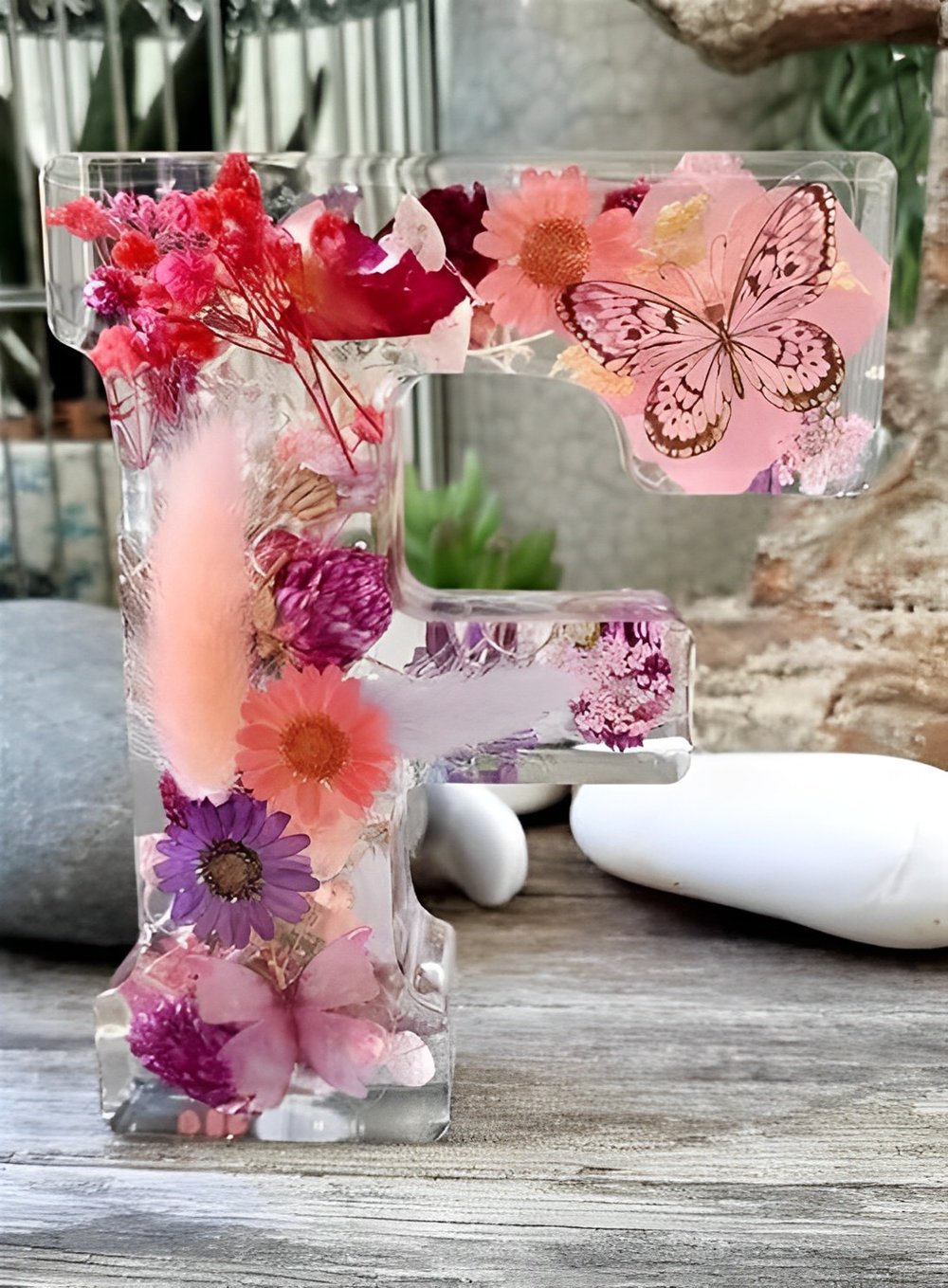 🎁Handgemaakte Bloemenharsletters LED